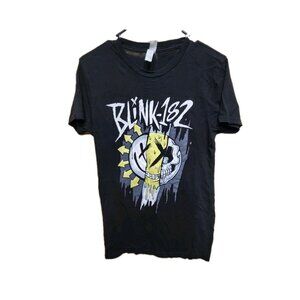 Vintage Blink 182 Music Rock Band T Shirt adult small black
